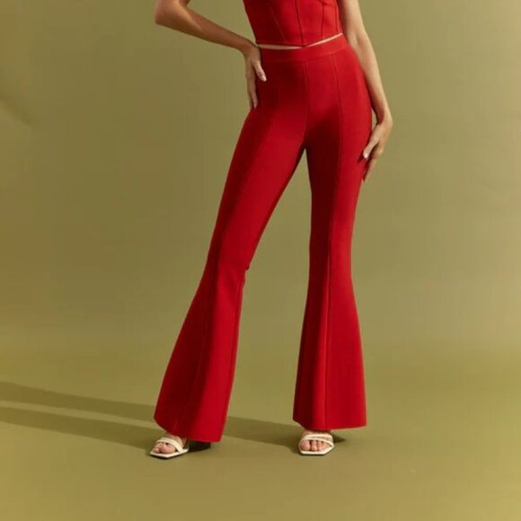 Rivir Bandage Flared Pants - Picture 1 of 5